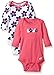 Gerber Baby Girls' 2 Pack Long-Sleeve Variety Onesies