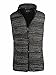 Men's Plus Size Padded Quilted Puffer Vest Zip Up Lightweight