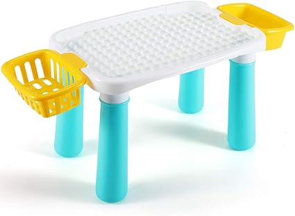 building bricks table