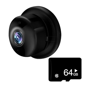 Zinniaya Mini cámara de 64GB WiFi inalámbrica Cámara de ...