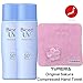 Biore UV Sarasara Perfect Milk 40ml, Sunscreen, SPF50+ PA++++, Latest Package, Set of 2 with YUMERIA Original Sakura Compressed Hand Towel (Perfect Milk)