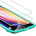 ESR iPhone 8 Plus/7 Plus/6s Plus/6 Plus Screen Protector, [2 Pack] [Free Installation Frame] [Case-friendly], Premium Tempered Glass Screen Protector for iPhone 8 P/7 P/6sP/6P 5.5-inch