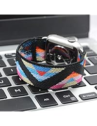 Tefeca Chevron   Correa de repuesto para Apple Watch (1.496 in, 1.575 in, 1.654 in, 1.732 in)