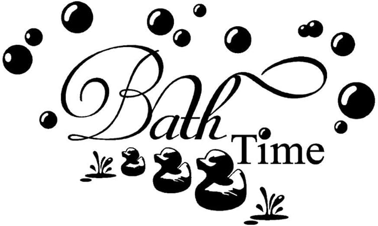 Amazon Co Jp ビニール壁紙 女の子 壁用ステッカー 装飾用 バスタイム ホームインテリア 壁用ステッカー デカール 寝室 ビニールアート 壁画 30x30cm ブラック Dp001 おもちゃ