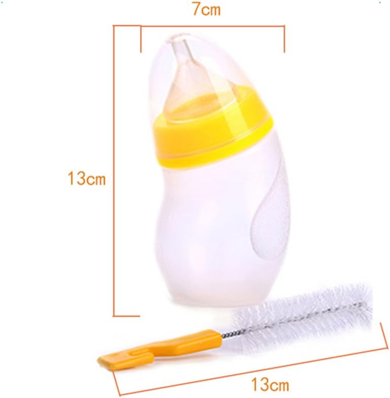 Yunt Biberon Pour Bebe 180ml Bouteille De Lait Pour Petit Animal Chiot Chaton Couleur Aleatoire Amazon Fr Cuisine Maison