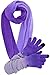 Knit Ombre Texting Gloves & Scarf Set