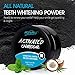 Teeth Whitening Powder Activated Charcoal Coconut -2.1oz(60g)-Teeth Whitening Kit-Bamboo Toothbrush and Teeth Floss Teeth Whitener - Tooth Powder-Oral Care Teeth Stain Remover Gift for Mother(MINT2)