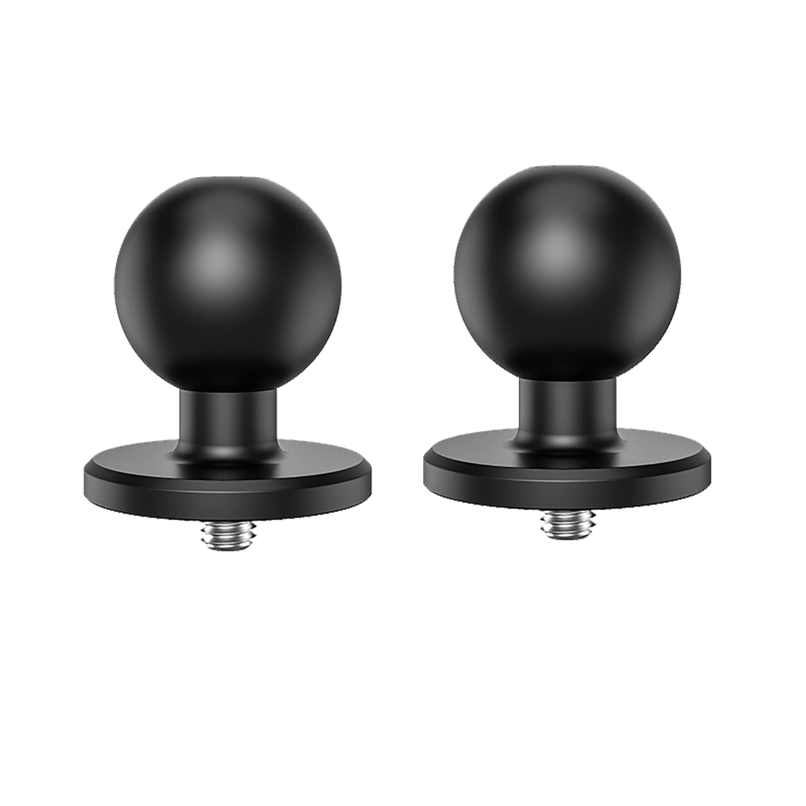 1 Inch Ball Mount with 1/4 Inch Screw for Cameras Video and Camcorder Compatible with RAM Ball Mounts (SZZS-R14*2)