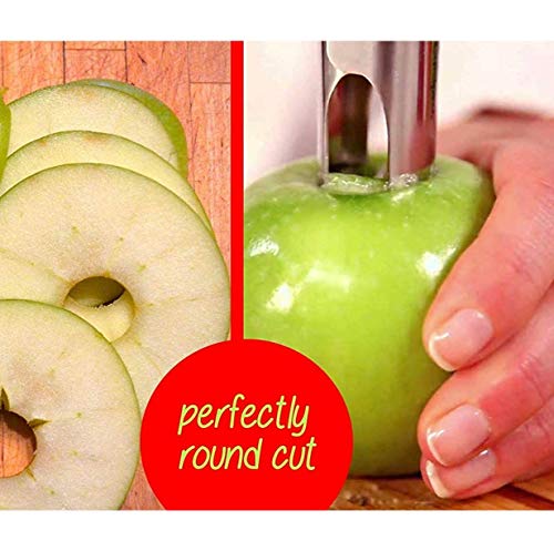 My Apple Corer My Professional Stainless Steel Apple Pineapple Pear De Corer Seed Remover Comfy Nonslip Grip Anti Rust And Heavy Duty Kitchen Tool 1 Pc Red Pricepulse