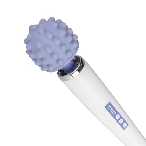 My Magic Wand Aufsatz für Sie und Ihn | Silikon Genoppter Aufsatz für Magic Wand Massagegeräte | Lila
