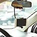 Rear View Mirror Car Mount Phone Holder Dock for iPhone 6 6S, Plus, 5S 5C 5 - Samsung Galaxy S7, S6, Edge, Edge+, S5, S4, S3, Active - Galaxy Note 5 4 3 2 Edge - LG G2 G3 G4 V10 K7 - Droid Turbo 2