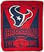 Northwest NFL Houston Texans Unisex-Adult Fleece Throw Blanket, 50