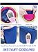 Plcao Instant Relief Cooling Towel for Sports, Golf, Workout, Fitness, Gym, Yoga, Pilates, Travel, Camping & More - Set of 3 included (Blue, Red,Orange ) 34