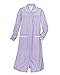 National Eyelet Trim Flannel Snap Coat