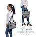 Lifewit Lunch Bags Lunchbox Adult Insulated for Women, Water-Resistant Leakproof Small Cooler Bento Bag for Work/School/Meal Prep, Grey