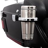 Ciro 50522 Cup Holder (Chrome Passenger with Cup for 2014-2016 Ultra Touring Models with Tour-Pak)