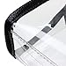 Yocatech Clear Crossbody Messenger Shoulder Bag Purse for Women Adjustable Strap, NFL Stadium Approved