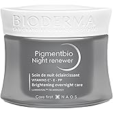 Bioderma Pigmentbio Night Renewer - Face Lotion Night Cream - Firms and Smoothes Skin - Night Moisturizer for Hyperpigmented 
