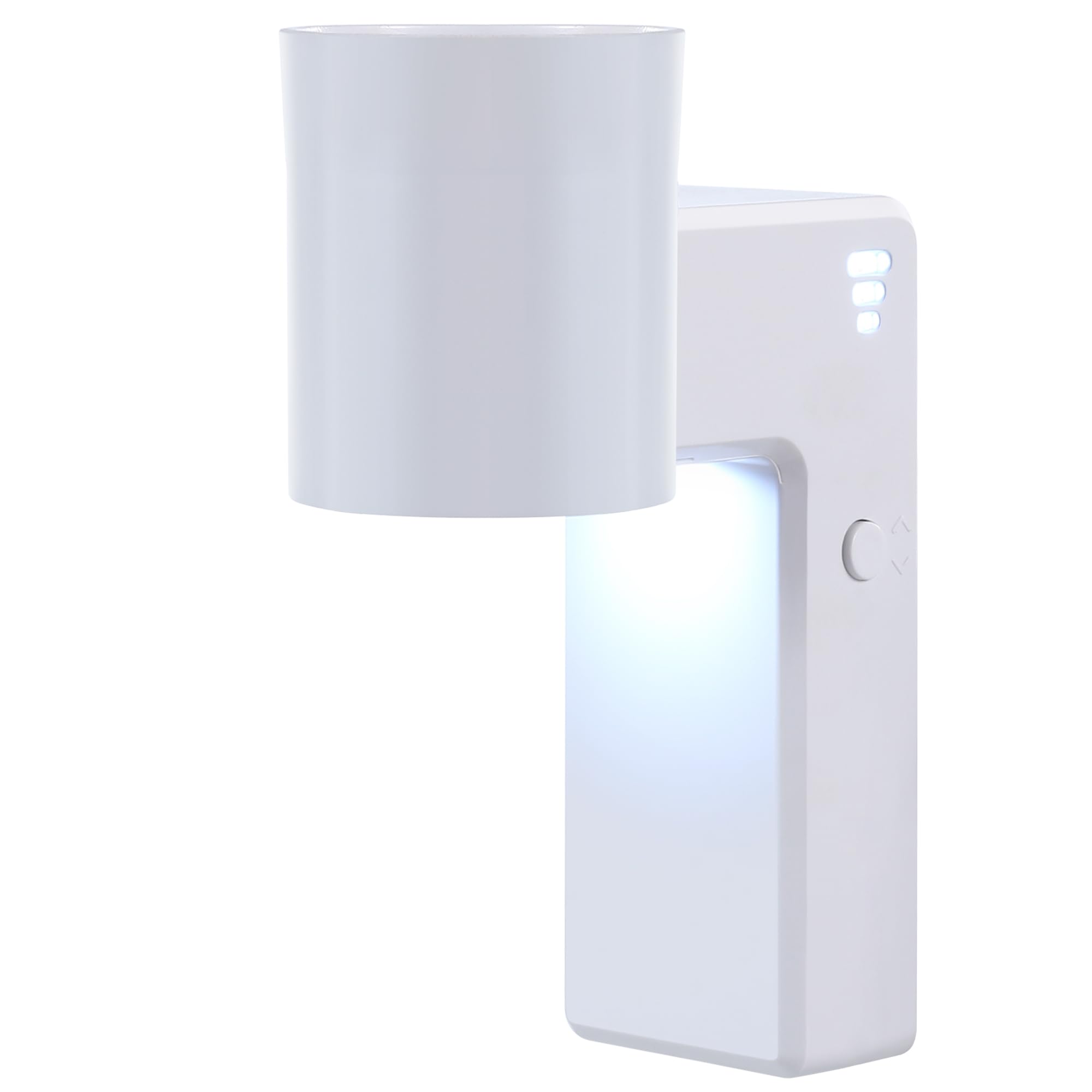 Photo 1 of 1 Pcs Wall Fragrance Plug in with Night Light Compatible with Bath and Body Works Wallflowers, with 3-Speed Adjustable Fragrance Essential Oil Diffuser for Home, White