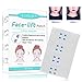 Thin Face Sticker,Face Lifting Patch,Double chin Sticker,Adhesive Tape Make-Up Face Lifting Patch,Tightens Skin And Eliminates Wrinkles Around Face, Jaw, And Neck Area 40PCS