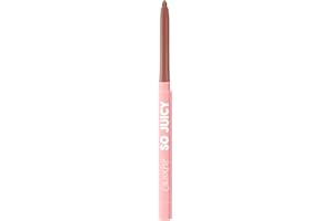 Colourpop So Juicy Plumping Lip Liner with Peptides - Long Lasting Lip Liner for Visibly Plumped & Shaped Lips - Enriched with Smoothing Ceramides & Peppermint - Tease (0.01 oz)