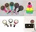 My Rainbow Hair Brush with Hair Tie. (PINK)