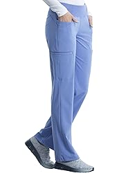 Cherokee iFlex CK002 Mid Rise Pull-On Pant Ciel