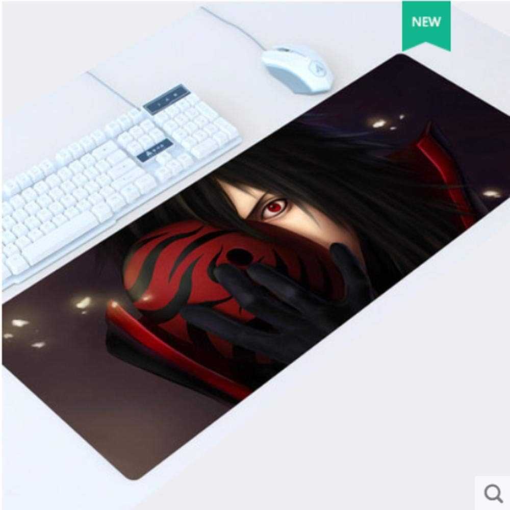 Mouse Pad Anime Japan Naruto Printing Locking Edge PC Computer Gaming Mouse Pad XXL Rubber Mat