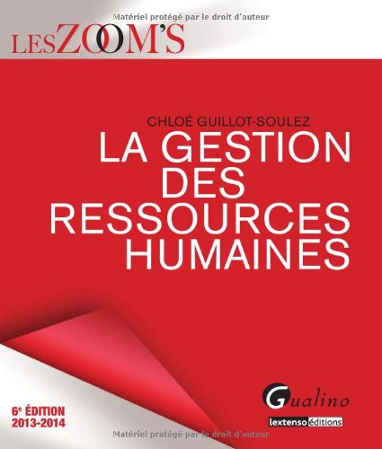 La  gestion des ressources humaines