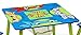 Delta Children Kids Table and Chair Set With Storage (2 Chairs Included) - Ideal for Arts & Crafts, Snack Time, Homeschooling, Homework & More, Ninja Turtles