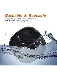 Loncaster - Soporte de teléfono para coche, de silicona, para varios salpicaderos, antideslizante, compatible con iPhone, Samsung, smartphones Android, dispositivos GPS y más