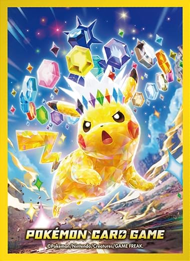 ポケモンカードゲーム デッキシールド プレミアム・グロス テラスタイプ：ステラ ピカチュウ商品画像