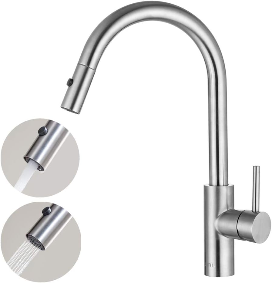 Amazon Brand Umi Essentials 360° Rotatable Kitchen Tap with 2 Jet