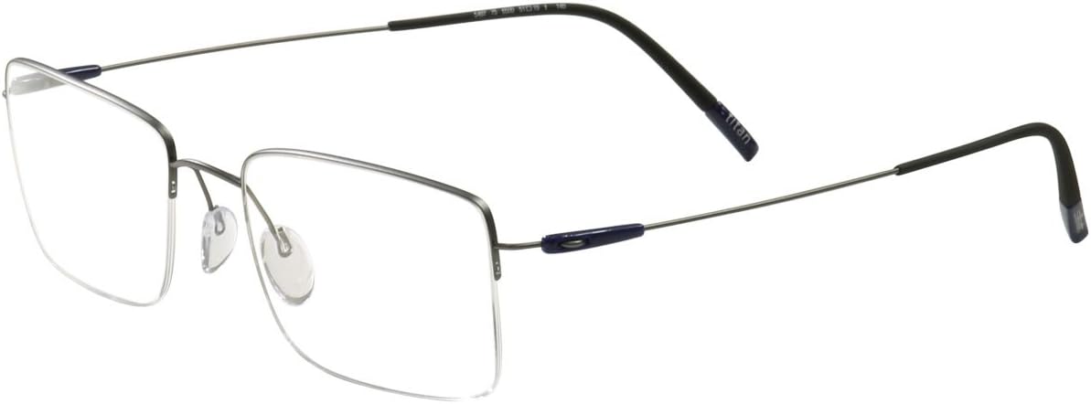 Eyeglasses Silhouette Dynamics Colorwave Nylor 5497 6500 Grey Matte 51/19/140 3