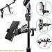 AccessoryBasics Music Boom Mic Microphone Stand Smartphone Mount w/360&deg; Swivel Adjust Holder for Apple iPhone 11 Pro XR XS MAX X 8 Plus Samsung Galaxy S9 S10 Note Google Pixel XL phones