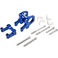 Warp 9 Bar Mount for E-Motos - Talaria, Surron, E-Ride Pro, 79Bike - Triple Clamp Handlebar Bar Mount, 20mm Spacer, Riser, Bolts - Multiple Color Options - Electric Bike Part - Blue