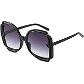 willochra Oversized round Butterfly Sunglasses for Women Fashion Outdoor Cat Eye Sunglasses Female Party Shades Glasses