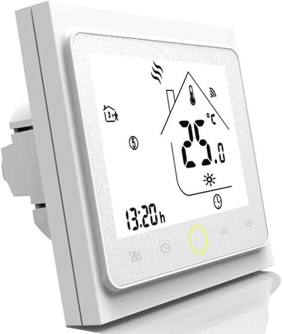 Thermostat WiFi, régulateur de température pour plancher chauffant électrique, Compatible avec