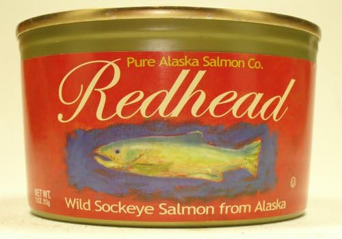 Redhead Wild Alaskan Sockeye Salmon 7.5oz. can