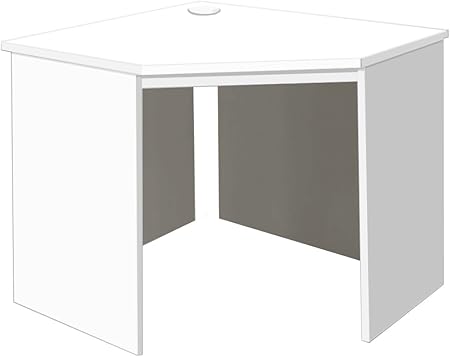 kids white corner desk