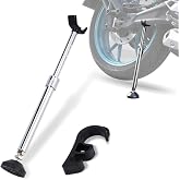 Motorcycle Wheel Lift Trail Stand Jack,Portable and Effort Saving | Portable Wheel Lift Stand for Motorcycles Tire &amp; Chain Maintenance like Rebel 250 500/Grom/Ninja 300/KLR 650/CRF250L/KLX 110