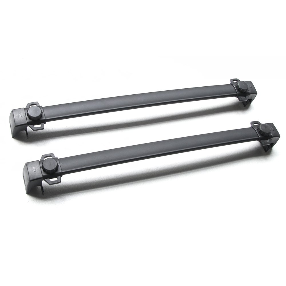 正規激安 2pcsブラック屋根ラックcrossクロスバーバージープコンパス17 車屋根荷物ラック車スタイリングアクセサリー ブラック Boruien B076vkvck9 ブラック 海外最新 Bethlehemfairtrade Org