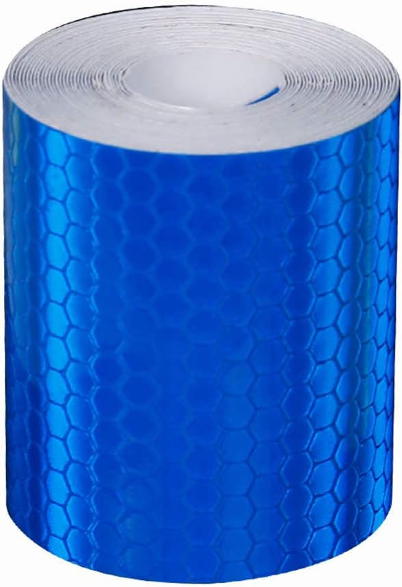 2 Stücke Reflektierendes Sicherheitsband, 3m x 50mm Selbstklebender