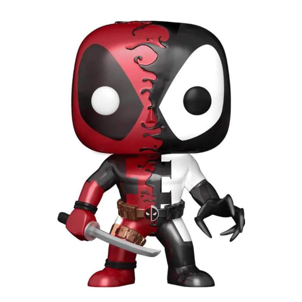 pop Funko Marvel 237 Deadpool Venom Metallic Special Edition â€¦