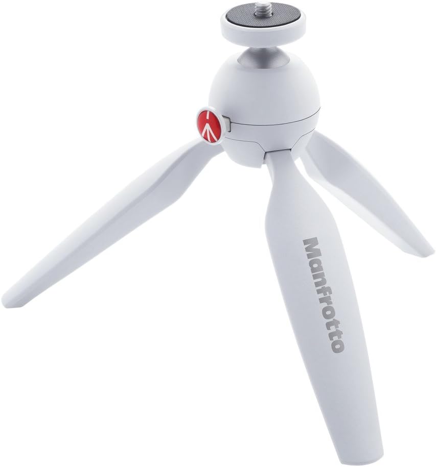 Manfrotto MTPIXI-WH PIXI Mini Tripod (White) : Camera & Photo