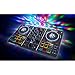 Numark Party Mix DJ Controller with Built-In Sound Card & Light Show, and DJ Software & Samson SR350 Headphones + Stereo Interconnect Cable
