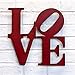 LOVE Metal Wall Art - Choose your size - 8