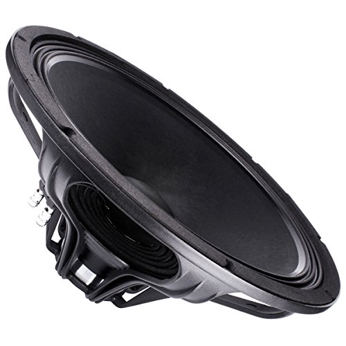 Pair Faital PRO 18FH500 18" NEO Subwoofer Speaker 8ohm 1200W 99dB & Bass Guitar