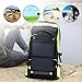 iNiCE 2-Port USB 12W / 2.2A Solar Powered Foldable Charger Panel for Smartphones, Tablets and Camera, Black