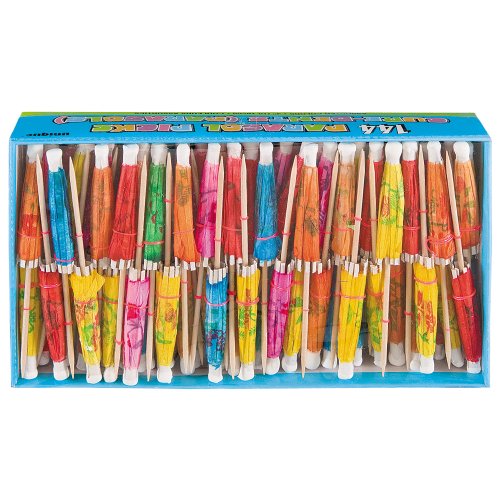 Drink Umbrellas, Assorted 144ct